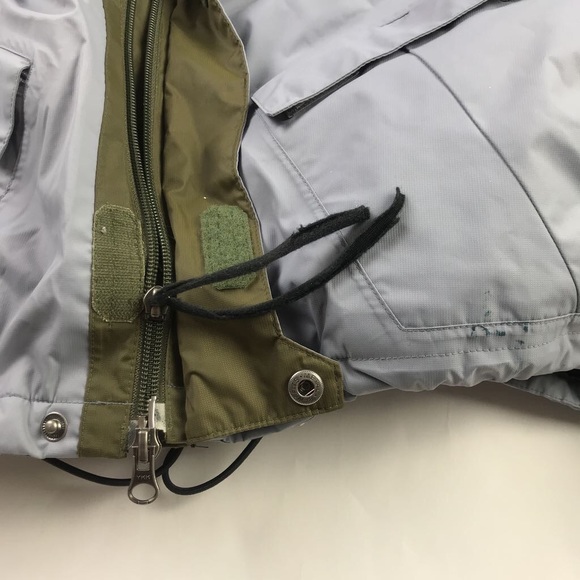 Sessions Womens Hooded Jacket Green Zip Up L - Picture 8 of 8